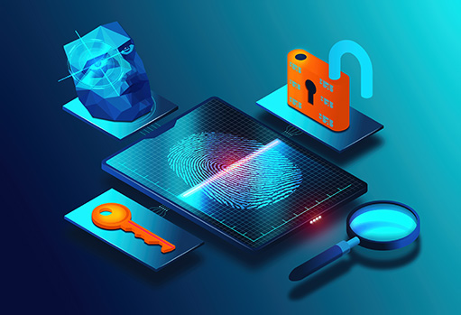 Identity and Access Management IAM and IdAM 3D Illustration