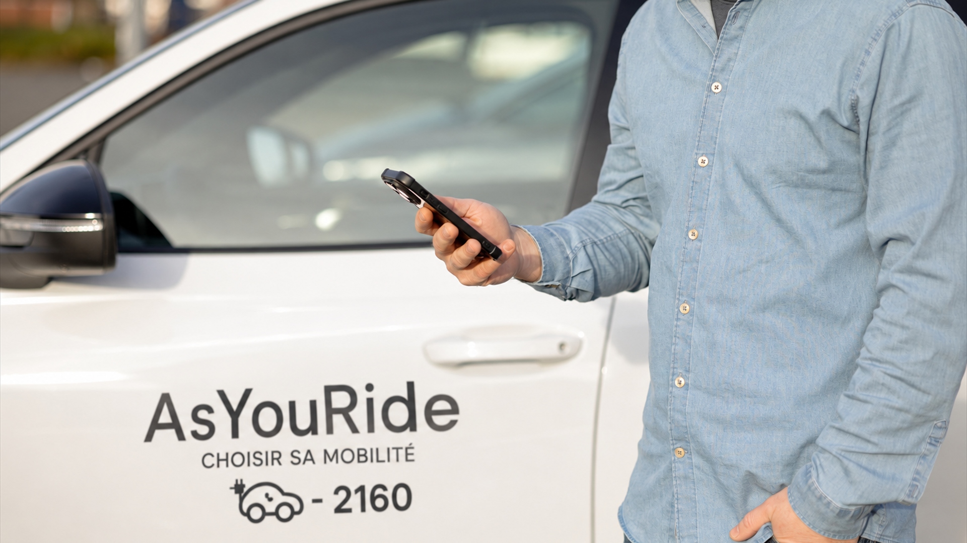 Accès mobile à un véhicule partagé avec AsYouRide