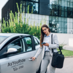 Flotte de véhicules partagés en entreprise avec logo AsYouRide 2159